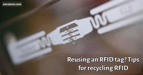 can you recycle rfid tags|reusable rfid tags.